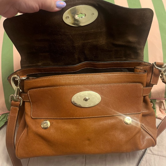 Mulberry Tan Leather Alexa Bag Authentic - Picture 7 of 9